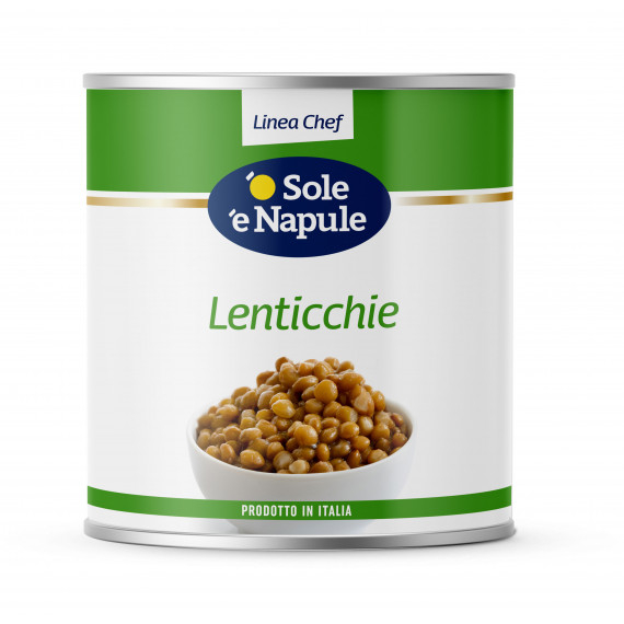 Lenticchie lessate - Linea Chef 6x2500 grammi