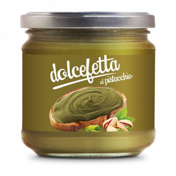 Dolcefetta al pistacchio - Crema dolce in vetro 6x400 grammi