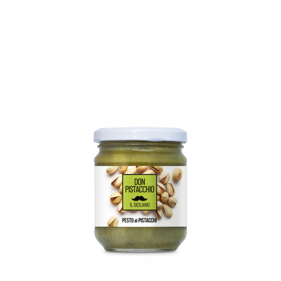 "Don Pistacchio" pesto di pistacchio (vetro) 12x190 grammi