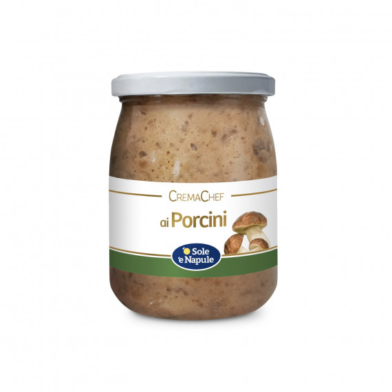 Crema ai funghi porcini (vetro) - Linea Chef 6x540 grammi