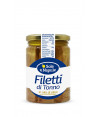 Filetti di tonno yellowfin in olio di oliva (vetro) 6x460 millilitri