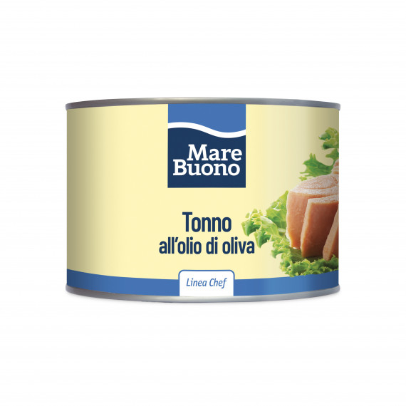 Tonno "Mare buono" in olio di oliva (latta) - Linea Chef 6x1730 grammi