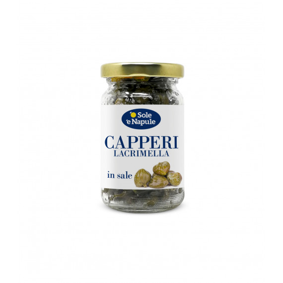 Capperi lacrimella in sale calibro 9-11 (vetro) 24x0.090 grammi