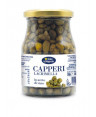 Capperi lacrimella in aceto di vino - calibro 9-11 (vetro) 12x350 grammi