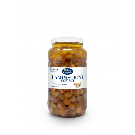 Lampascioni conditi in olio di girasole - Linea Chef 2x2900 grammi