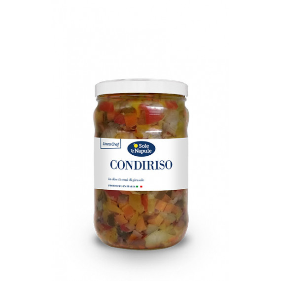 Condiriso in olio di girasole - Linea Chef 6x1600 grammi