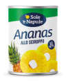 Ananas allo sciroppo 10 fette in latta (strappo) 12x565 grammi