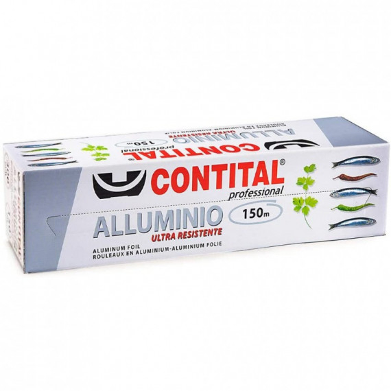 CONTITAL BOBINA ALLUMINIO 300 METRI CON ASTUCCIO