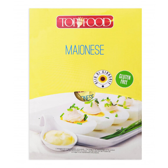 MAIONESE BUSTINE MONODOSE GR.12 PEZZI 100 TOP FOOD