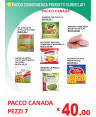 PACCO CANADA PRODOTTI SURGELATI PEZZI 7