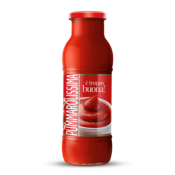 "Pummarolissima" passata di pomodoro (vetro) 12x680 grammi