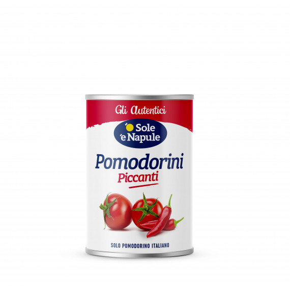 Pomodorini piccanti (strappo) 8x400 grammi