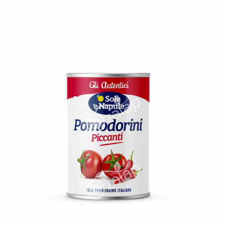 Copia di Pomodorini piccanti (strappo) 24x400 grammi