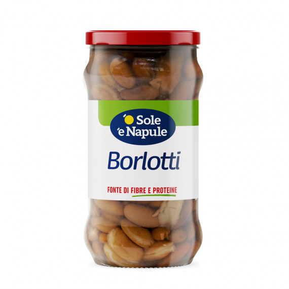 Copia di Borlotti lessati (vetro) 12x295 grammi