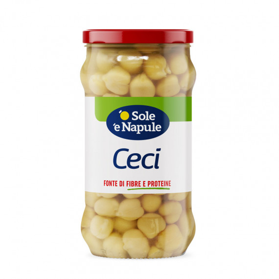 Copia di Ceci lessati (vetro) 12x295 grammi