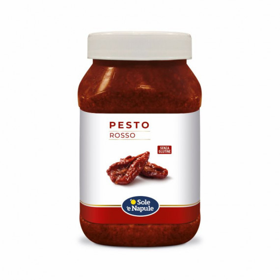 Pesto di pomodori secchi e basilico PET - Linea Chef 6x900 grammi