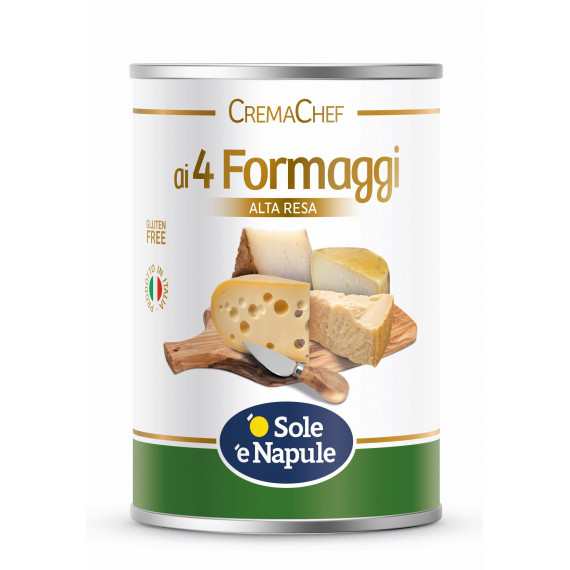 Copia di Crema ai 4 formaggi (latta) 12x410 grammi