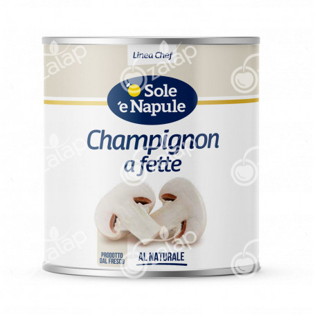 Copia di Funghi champignon al naturale - Linea Chef 6x2500 grammi