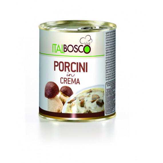 Copia di Porcini trifolati in crema (strappo) - Linea Chef 6x800 grammi 