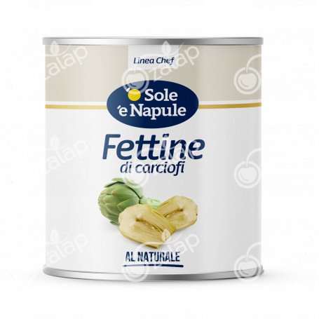 Copia di Carciofi a fettine al naturale - Linea Chef 6x2600 grammi