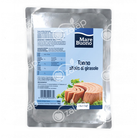 Copia di Tonno "Mare buono" in olio di girasole (busta) - Linea Chef 10x1000 grammi