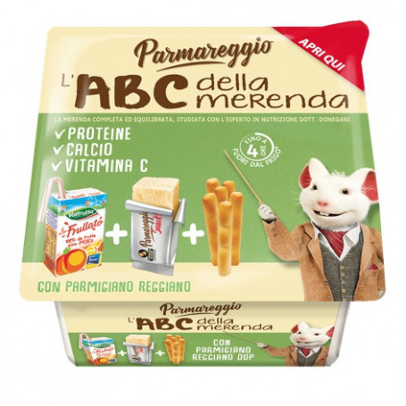 PARMAREGGIO L'ABC DELLA MERENDA CON PARMIGIANO REGGIANO DOP