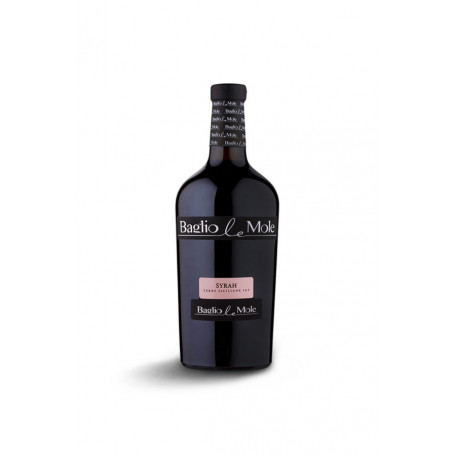 BAGLIO LE MOLE VINO ROSSO SYRAH TERRE DI SICILIA IGT CL.75