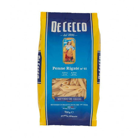 PENNE RIGATE N°41 GR.500 DE CECCO