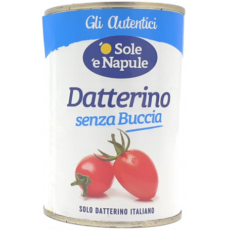 DATTERINI POMODORINI SENZA BUCCIA GR.400 O SOLEE NAPULE