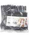 KRYSTAL PARTY MINI FORCHETTINA NERA FINGER FOOD PZ.50