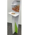 GELSTATION COLONNINA PORTAGEL IGIENIZZANTE PERSONALIZZABILE 30X120