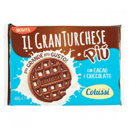 COLUSSI IL GRANTURCHESE PIU' CON CACAO E CIOCCOLATO GR.600