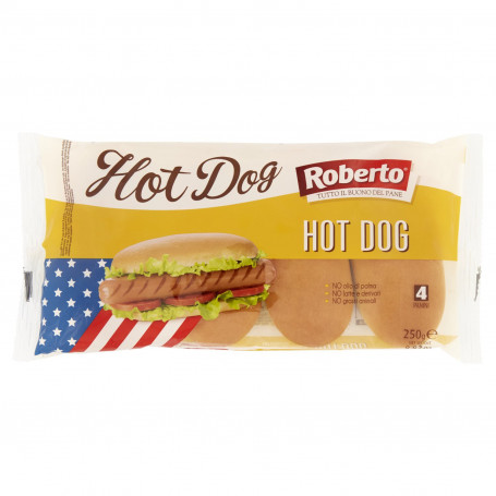 ROBERTO HOT DOG 4x250 gr.