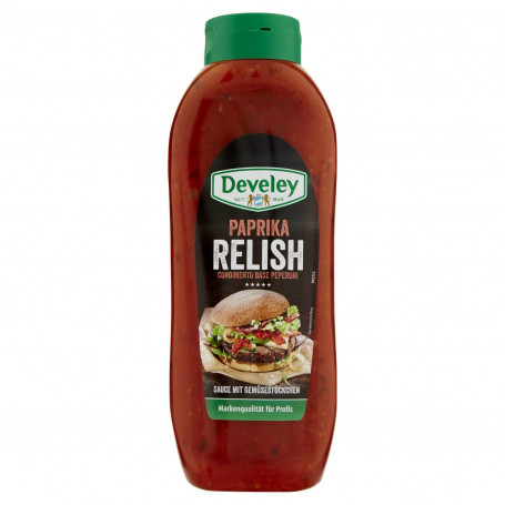 DEVELEY GURKEN RELISH PAPRIKA SALSA PEPERONI GR.945