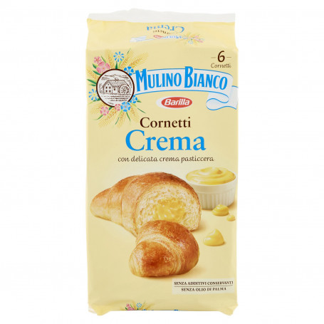 MULINO BIANCO CORNETTI CREMA 6 PEZZI GR.300