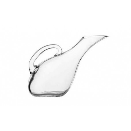 NUDE DECANTER CON MANICO VETRO SOFFIATO LT. 1,75