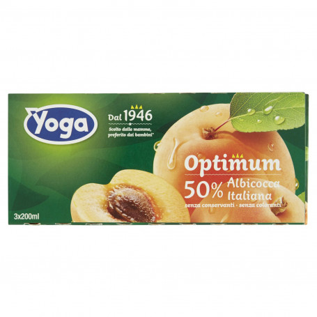 YOGA OPTINUM SUCCO ALBICOCCA BRIK 3X200 ML.