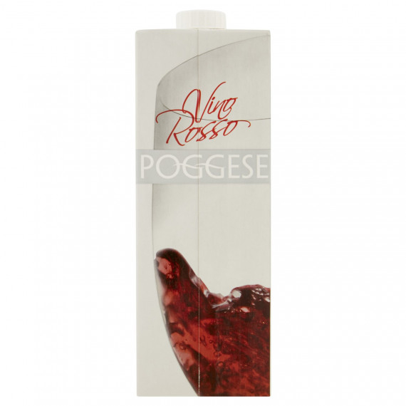 POGGESE VINO ROSSO IN BRIK LT.1