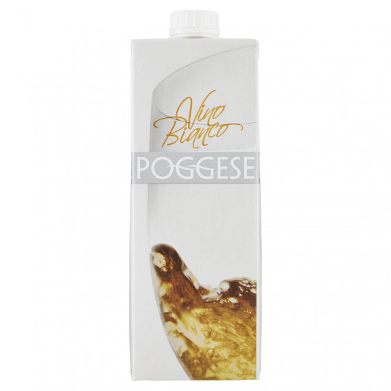 POGGESE VINO BIANCO IN BRIK LT.1