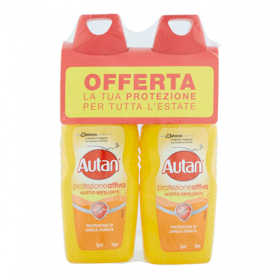 AUTAN ACTIVE INSETTO REPELLENTE VAPO ML.100X2