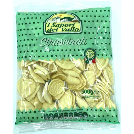 I SAPORI DEL VALLO STRASCINATI PASTA FRESCA DI SEMOLA GR.500