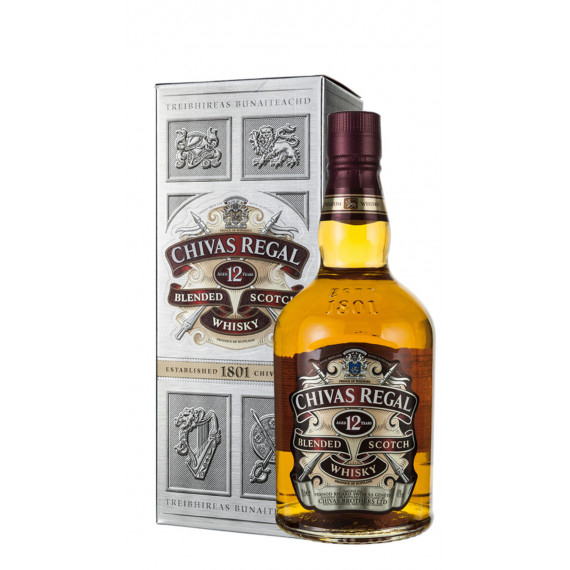 CHIVAS REGAL SCOTCH WHISKY 12 YEAR ASTUCCIATO LT.1