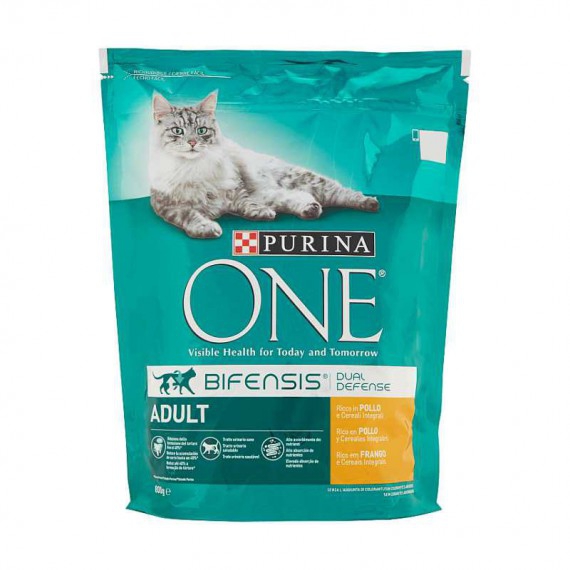 PURINA ONE CAT ADULT BIFENSIS POLLO E CEREALI GR.800