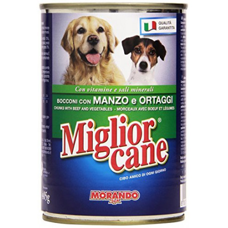 MIGLIOR CANE BOCCONCINI MANZO E ORTAGGI GR.405