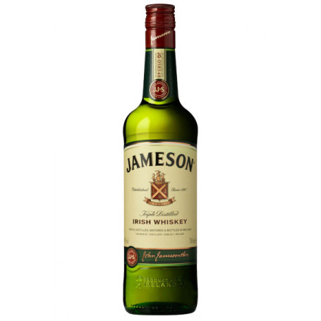 JAMESON IRISH WHISKEY TRIPLE DISTILLED CL.70