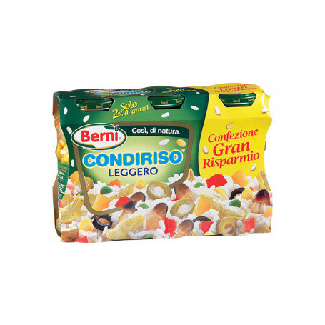 BERNI CONDIRISO IL LEGGERO GRAN RISPARMIO 3X285 GR.