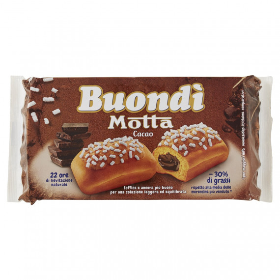 BUONDI MOTTA CACAO PEZZI 6 GR.258