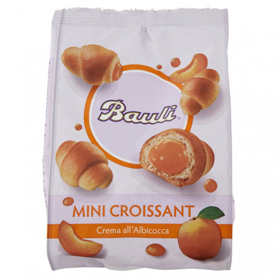 BAULI MINI CROISSANT EXTRA GOLOSI ALBICOCCA GR.75