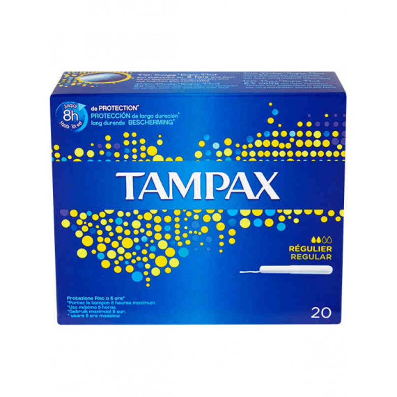 TAMPAX ASSORBENTI INTERNI BLUE BOX REGULAR 20 PEZZI