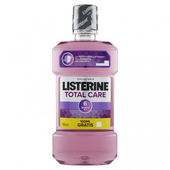 LISTERINE COLLUTORIO TOTAL CARE 500 ML E 100 ML GRATIS